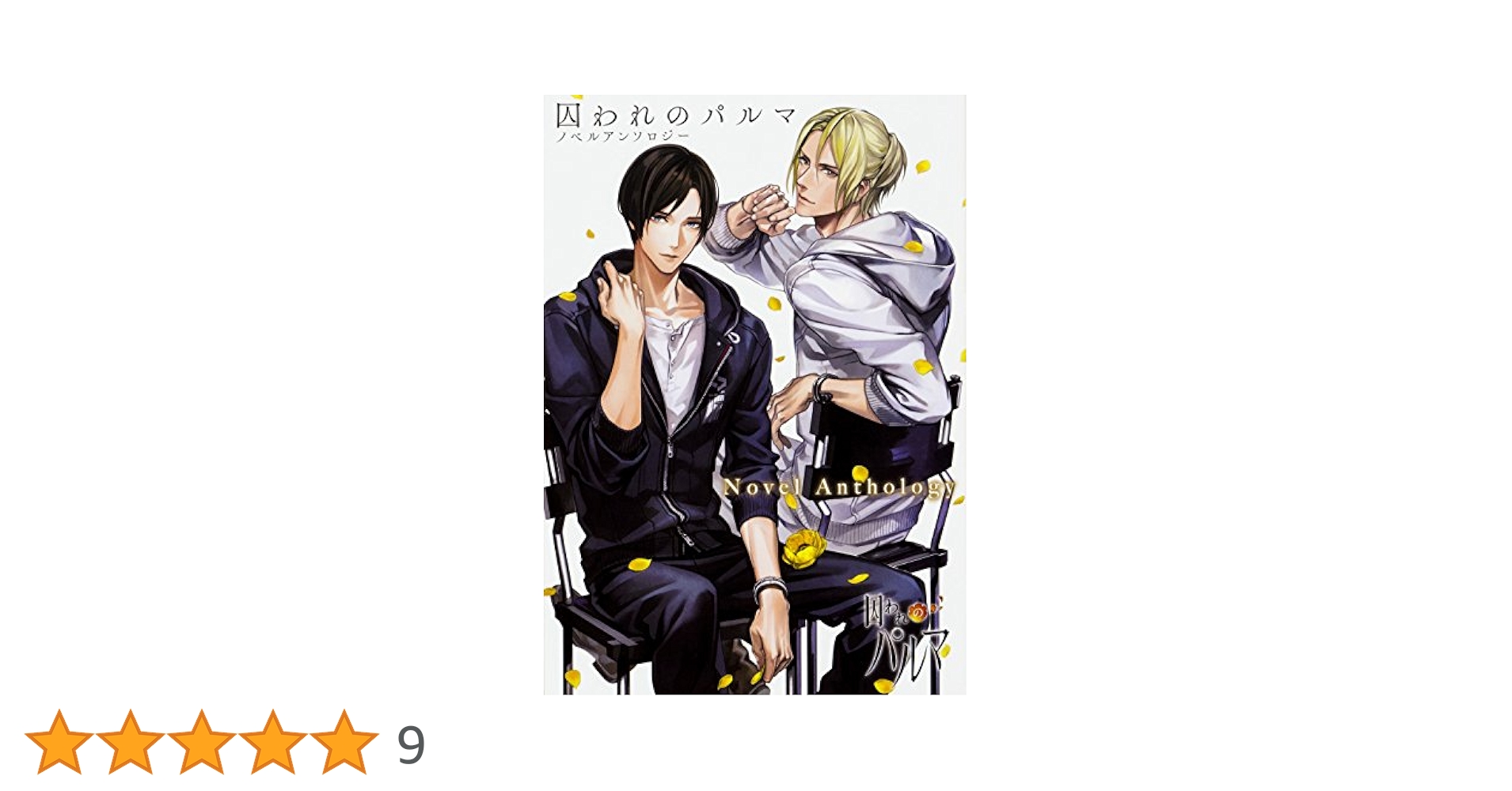 囚われのパルマ 公式アンソロジー ハルト編　アオイ編　孤島の王子　ノベル 囚われのパルマ 公式アンソロジー ハルト編 アオイ編 孤島の王子